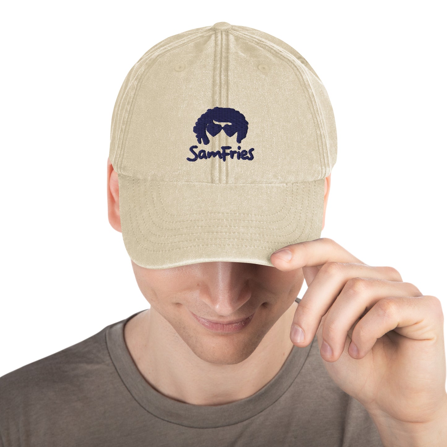SAMFRIES Vintage Cap, 100% cotton